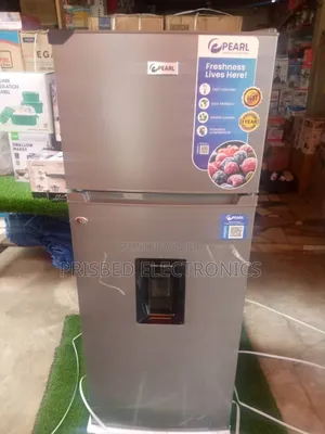 Pearl Durable Double Door Fridge With Dispenser 204 Litres