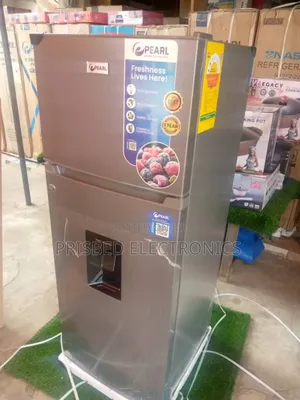 Pearl Durable Double Door Fridge With Dispenser 204 Litres