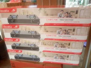 Decakila 2burner Glass Gas Stove