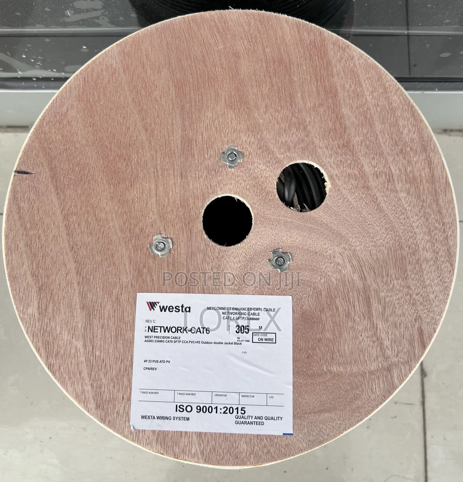 Westa SFTP Cat6 Network Cable Outdoor Dual Coated Shielded