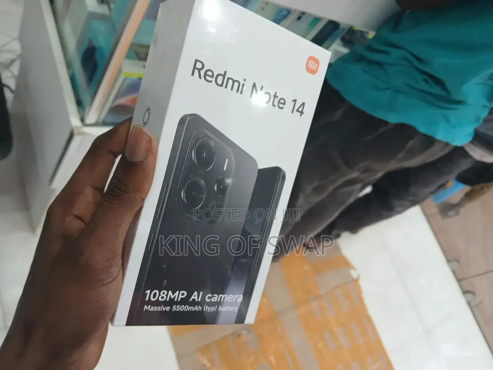 New Xiaomi Redmi Note 14 4G 128 GB Black