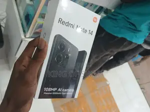 New Xiaomi Redmi Note 14 4G 128 GB Black