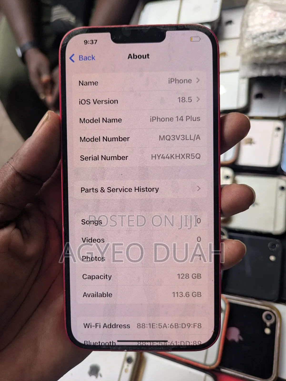 New Apple iPhone 14 Plus 128 GB Red