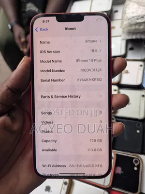 New Apple iPhone 14 Plus 128 GB Red