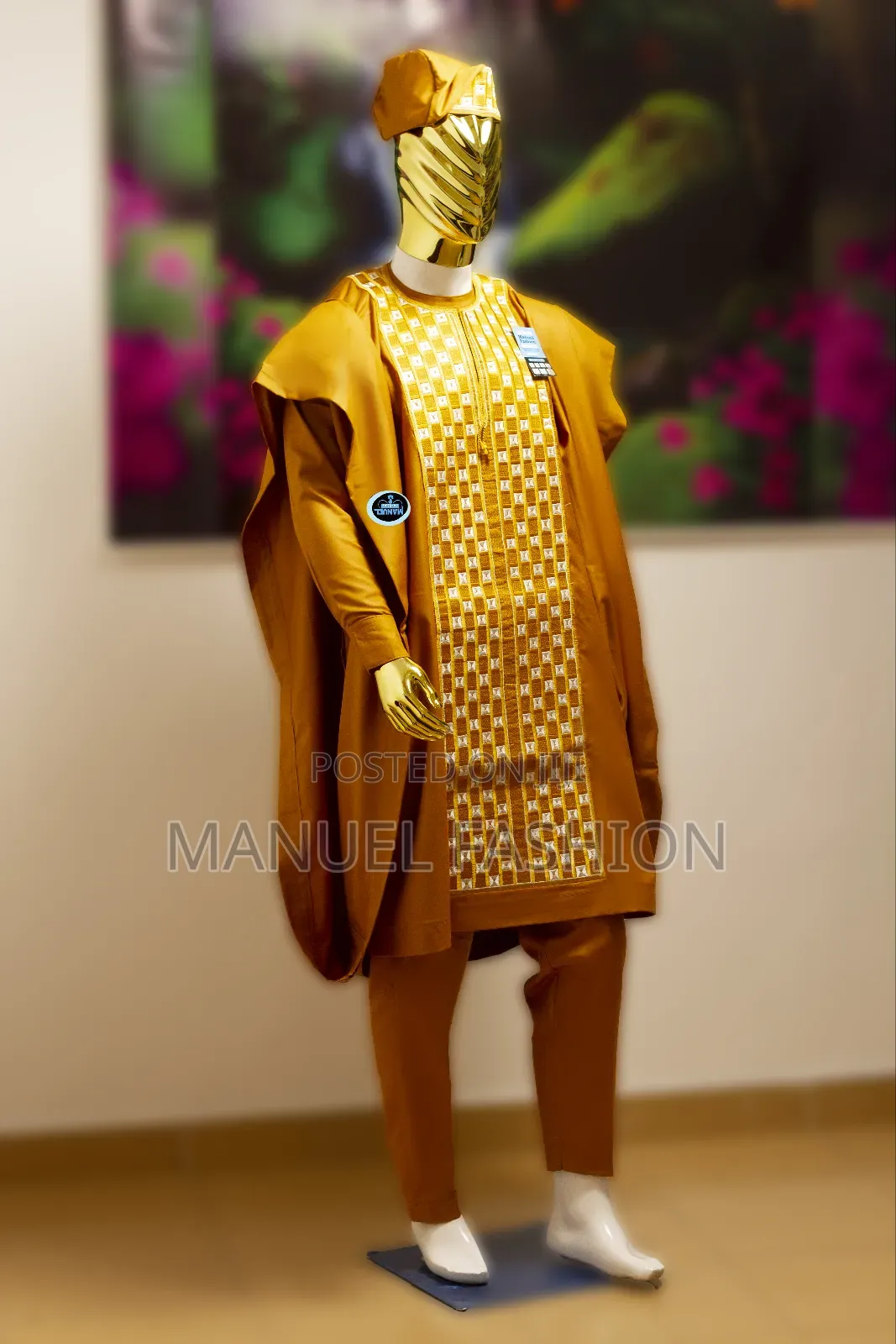 Agbada Three Piece for You