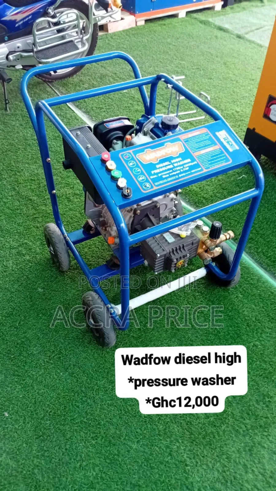 Wadfow Diesel High Pressure Washer Blast Away the Grime
