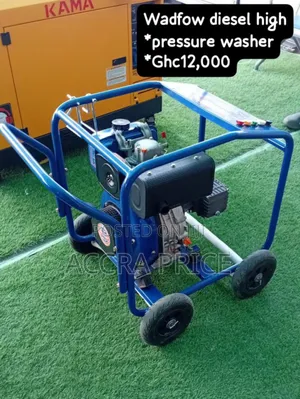 Perfected Power to Clean Wadfow Diesel High Pressure Washer