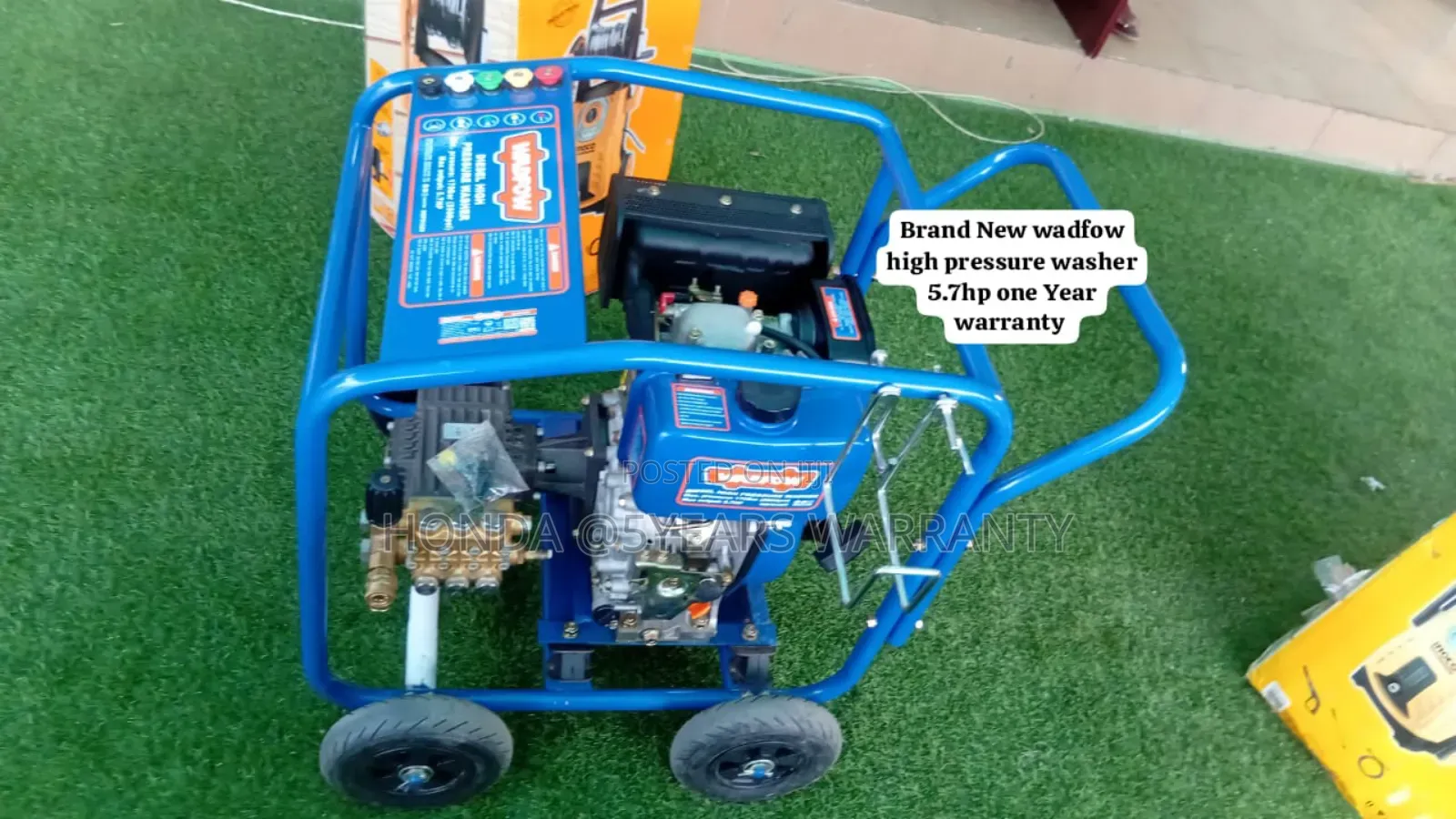 Wadfow Diesel High Pressure Washer 5.7hp Wadfow 5.7hp Diesel