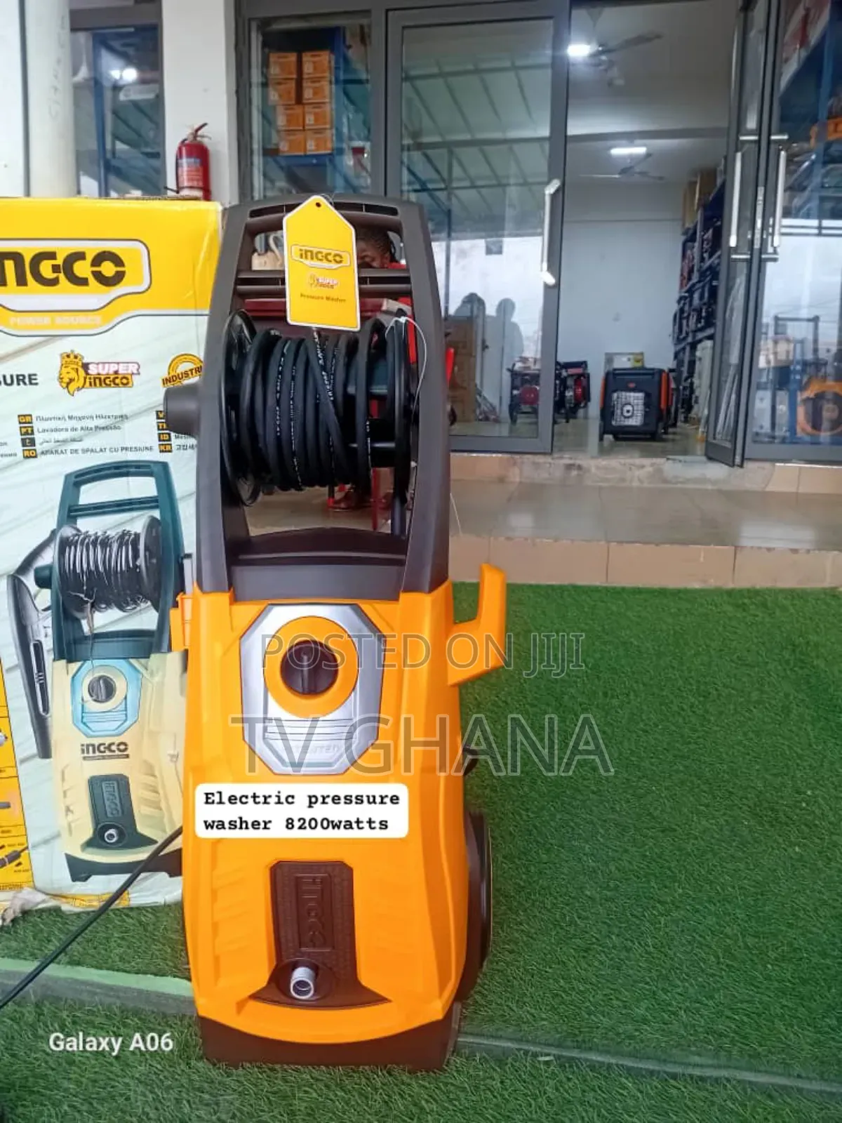 Pressure Cleaning Ingco Gasoline Generator 2800wats