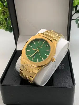 Golden Hoursly Authentic Watch