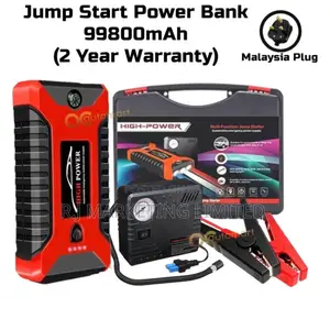 Rechargeable Jump Starter and Tyre Inflators