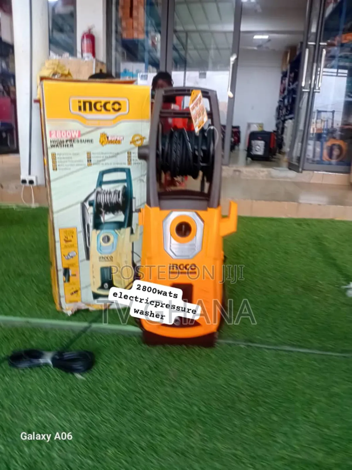 Big Cleaning Ingco Pressure Washer 8.5hp Gasoline Pressure