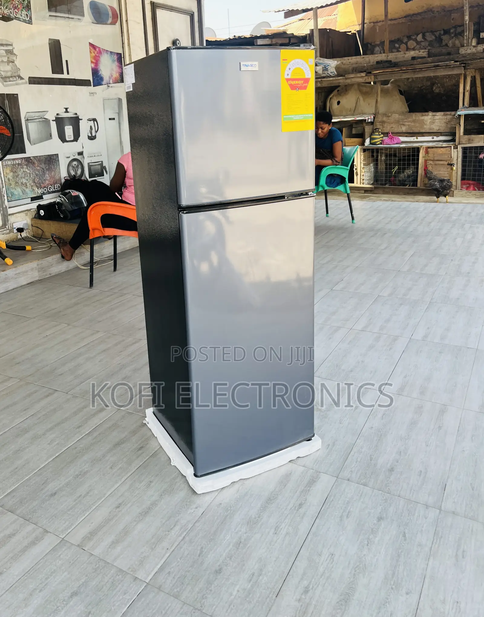 Energy Saving Nasco F2-18fl Top Mount Freezer Refrigerator.