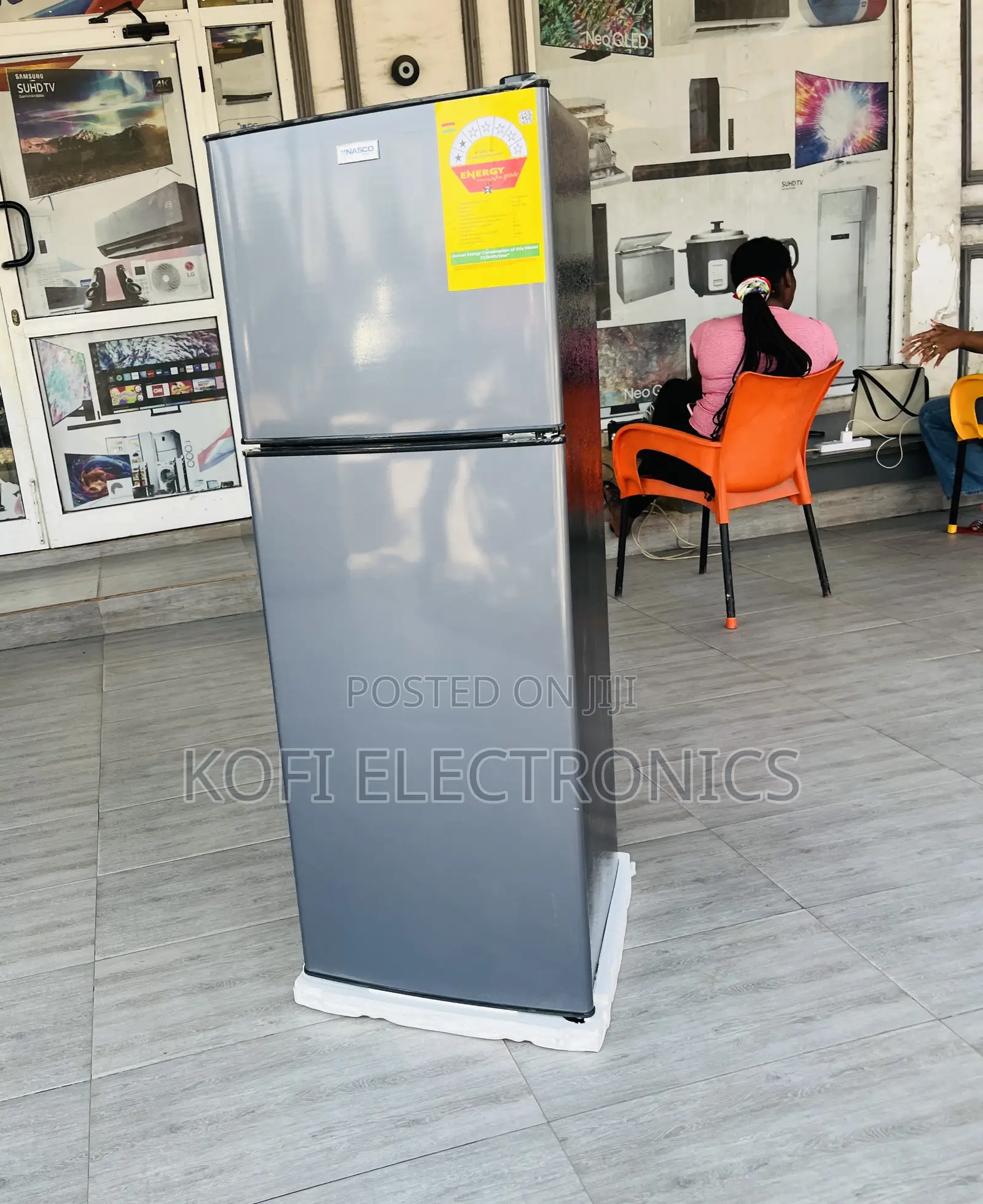 Extremely Cooling Nasco F2-18fl Top Freezer Electric Fridge.