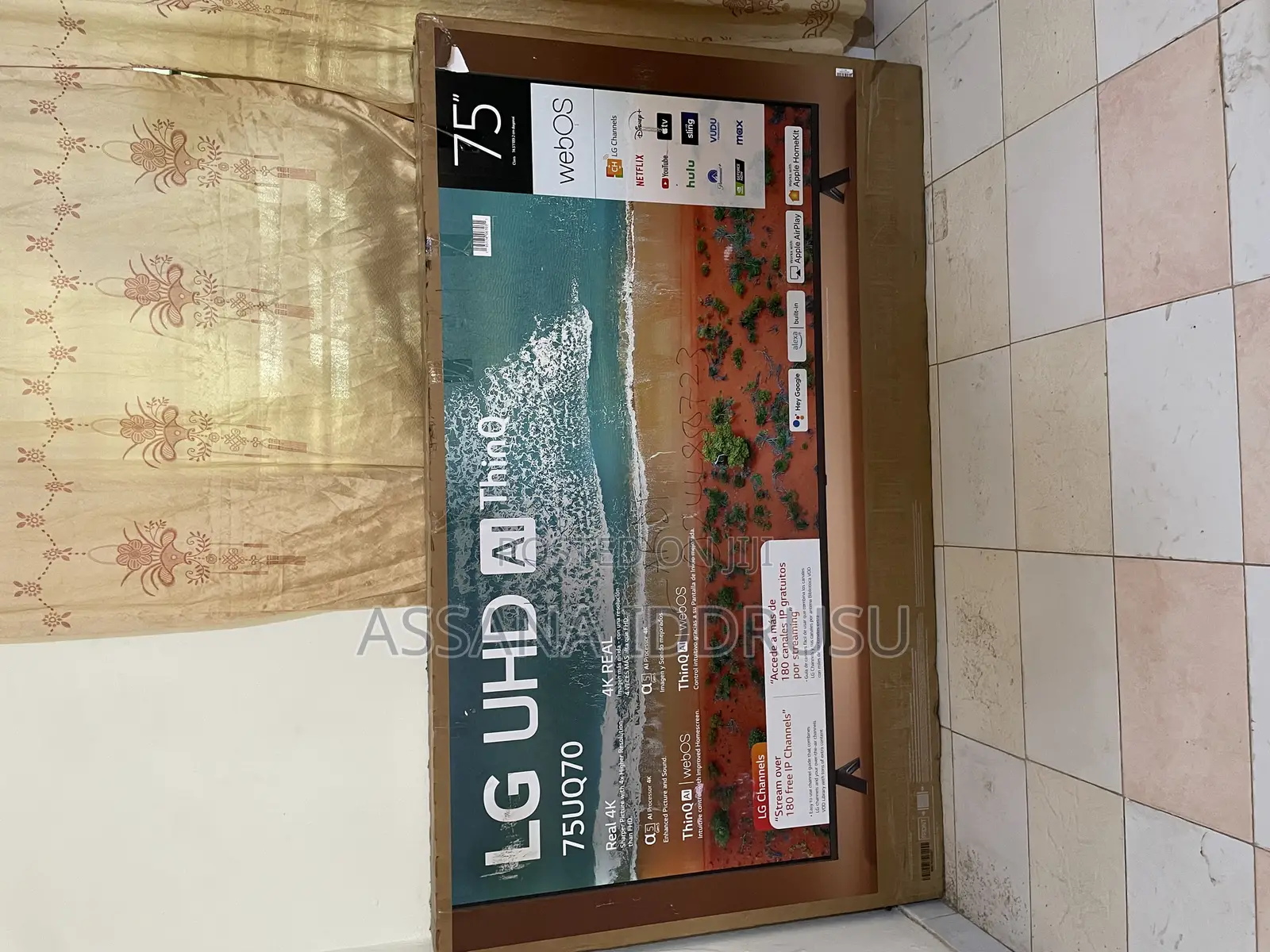 Lg 75” Uhd Ai Thinq