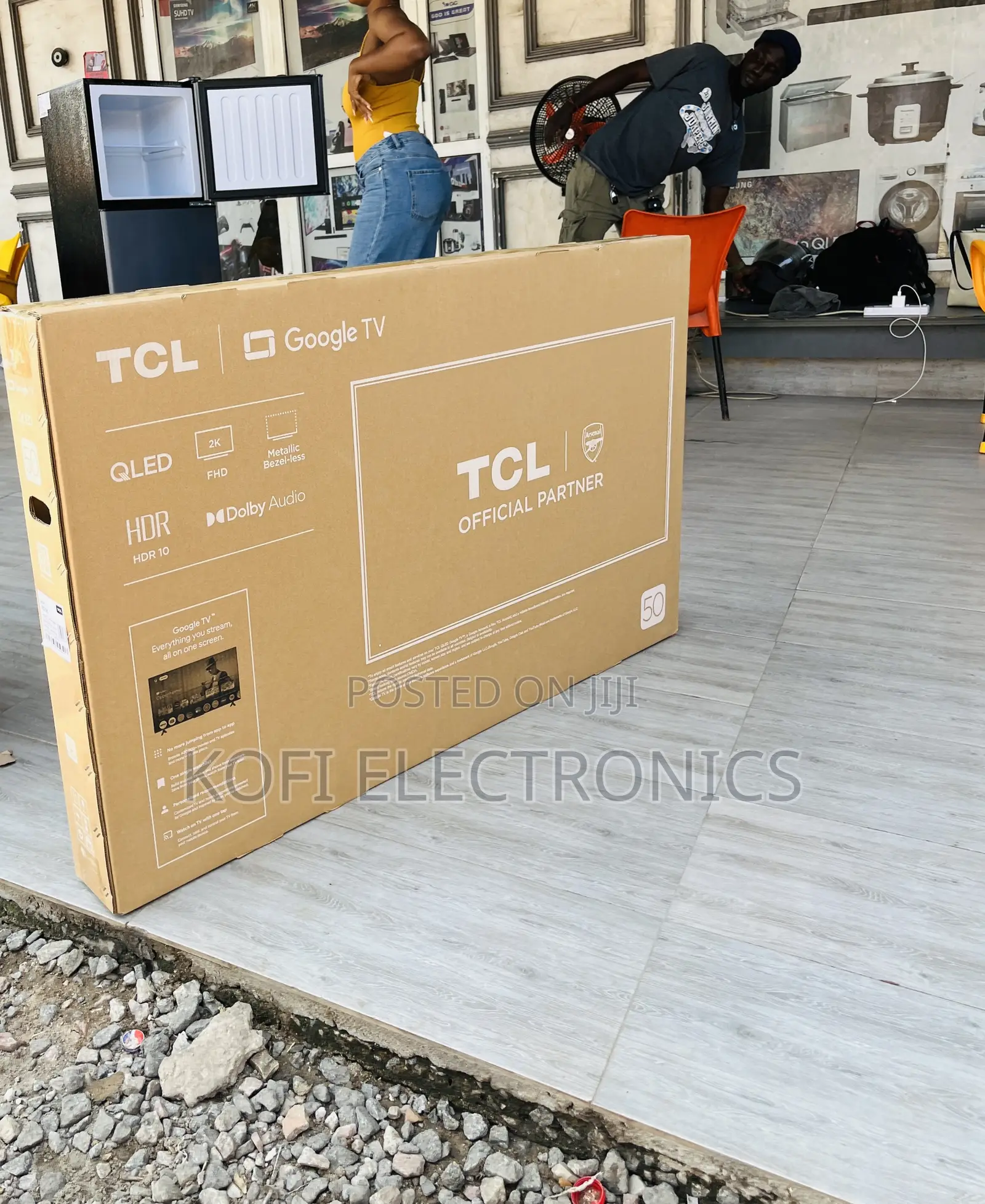 Purchase TCL 50 Inch Qled Smart Screen Tv(Black) 