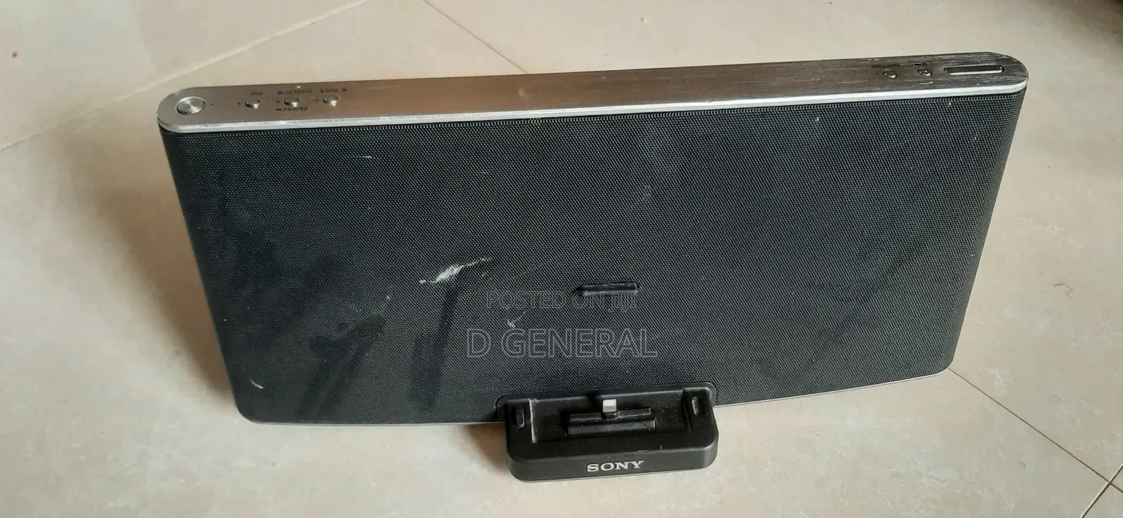 Sony Bluetooth Ipid Dock Speaker