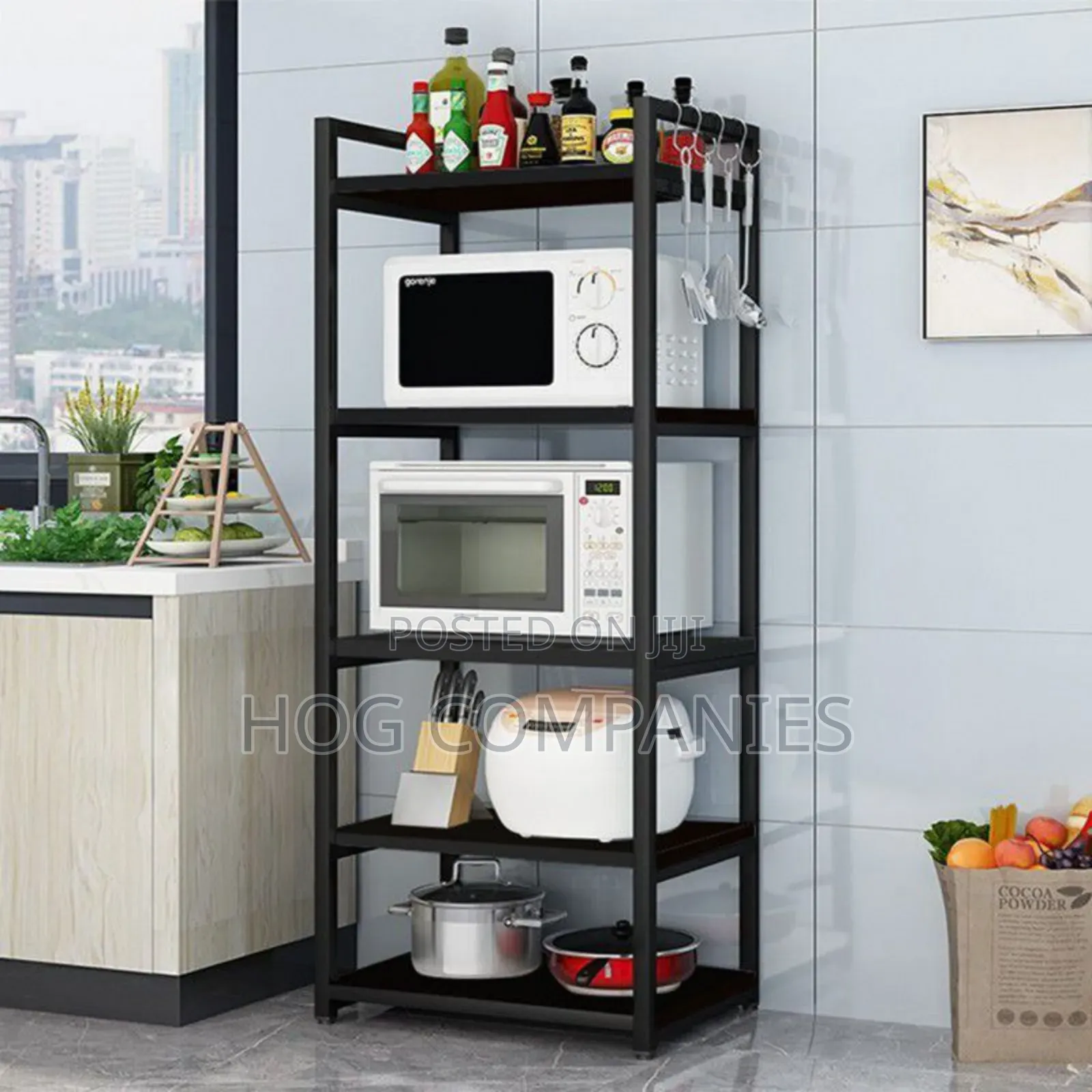 5-Tier Kitchen Rack