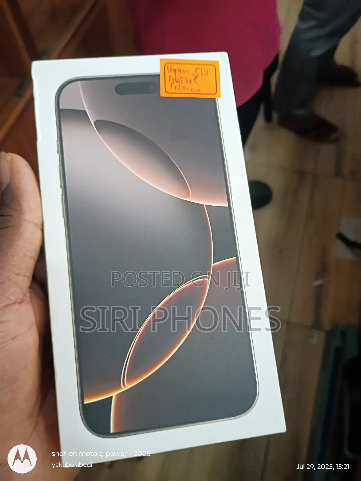 New Apple iPhone 16 Pro Max 256 GB Gold