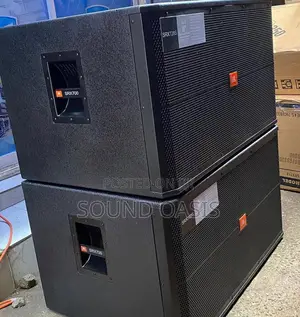 JBL Double Bass Speakers