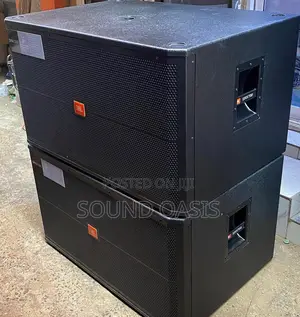 JBL Double Bass Speakers