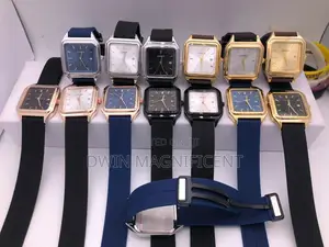 Photo - Stylish Casio Rectangular Watch – Multiple Colors Available!