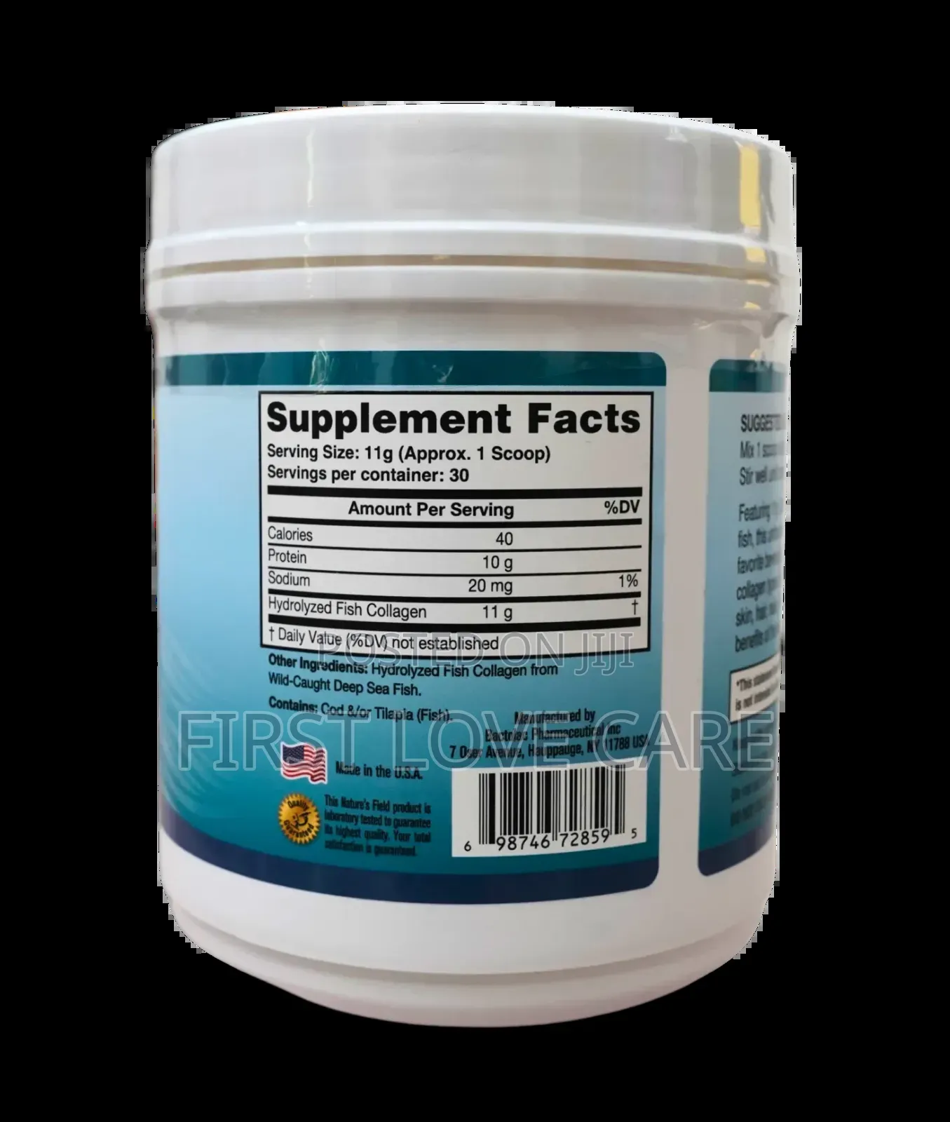 Nature's Field Marine Collagen Unflavored