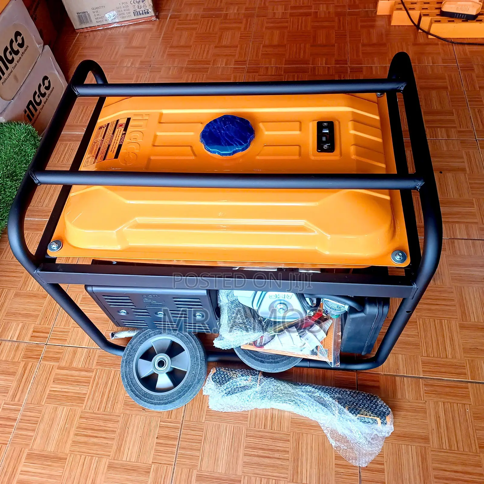 5.5kva Gasoline Generator With Recoil + Key Start System - Ge55003