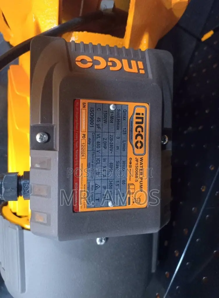 1500w Self Priming Jet Pump With 2hp Copper Motor - Jp150068