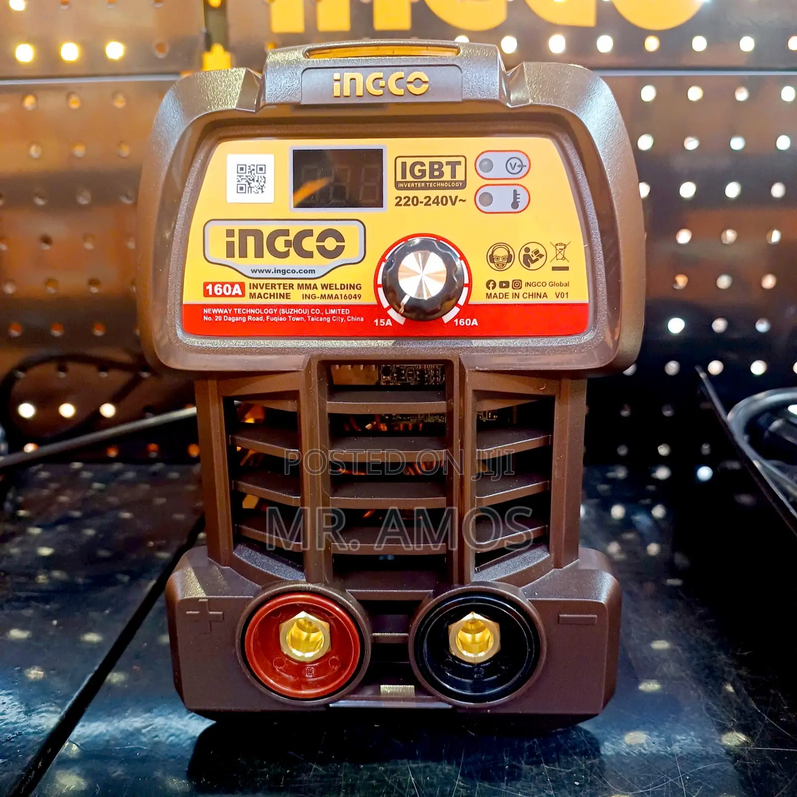 160 Amps Igbt Welding Machine + 5pcs Accessories - Mma16049