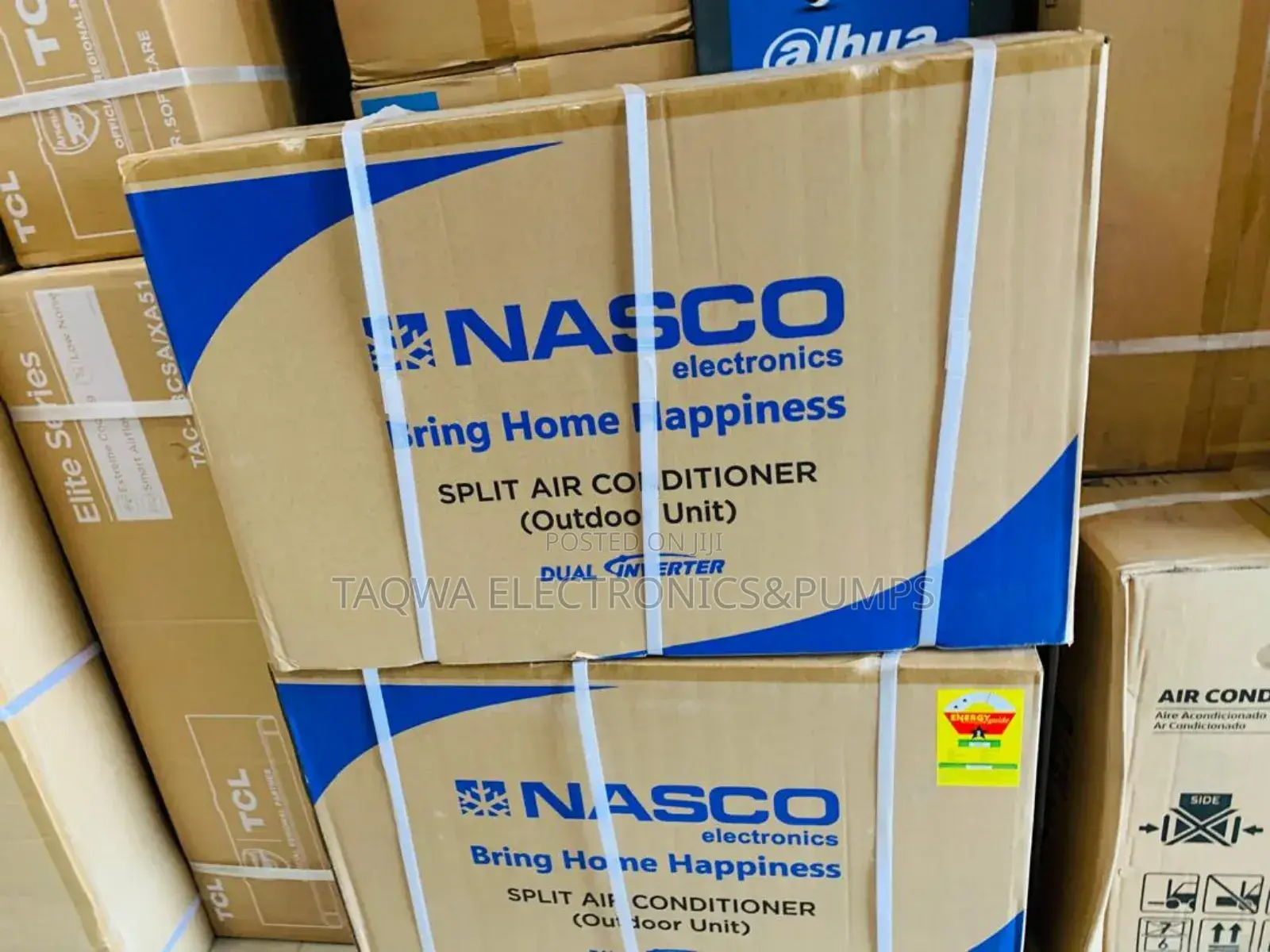 Nasco 2.5hp R410a Split Dual Inverter Air Conditioner