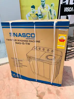 Powerful Nasco- 15kg Twin Tub Washing Machine