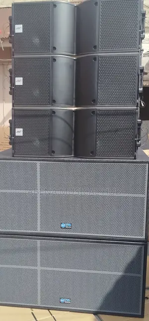 RCF Double Bass and Line Arrays (3pairs)