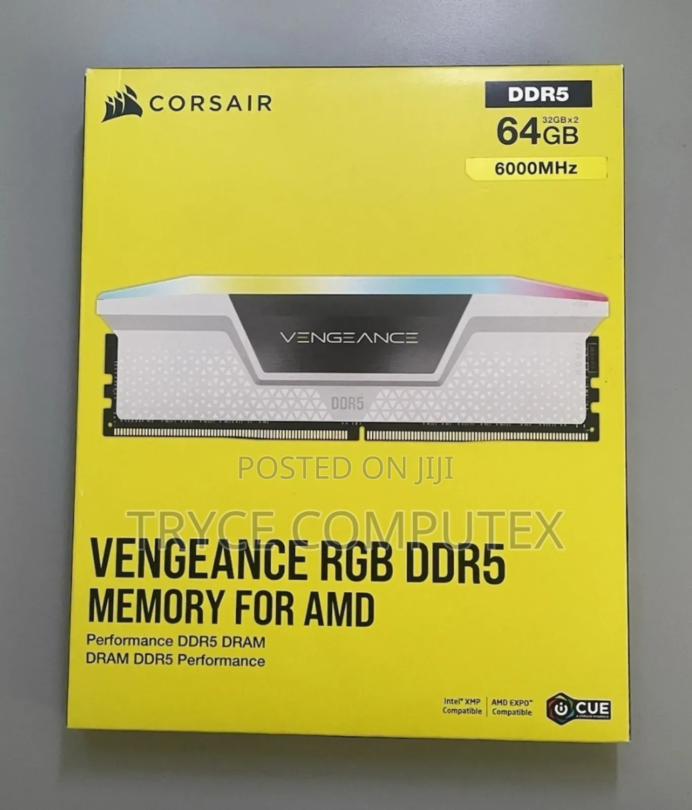 Corsair 64gb Ddr5 Ram RGB 6000mhz