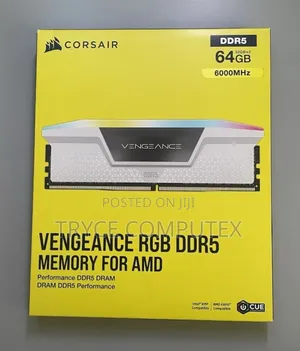 Corsair 64gb Ddr5 Ram RGB 6000mhz