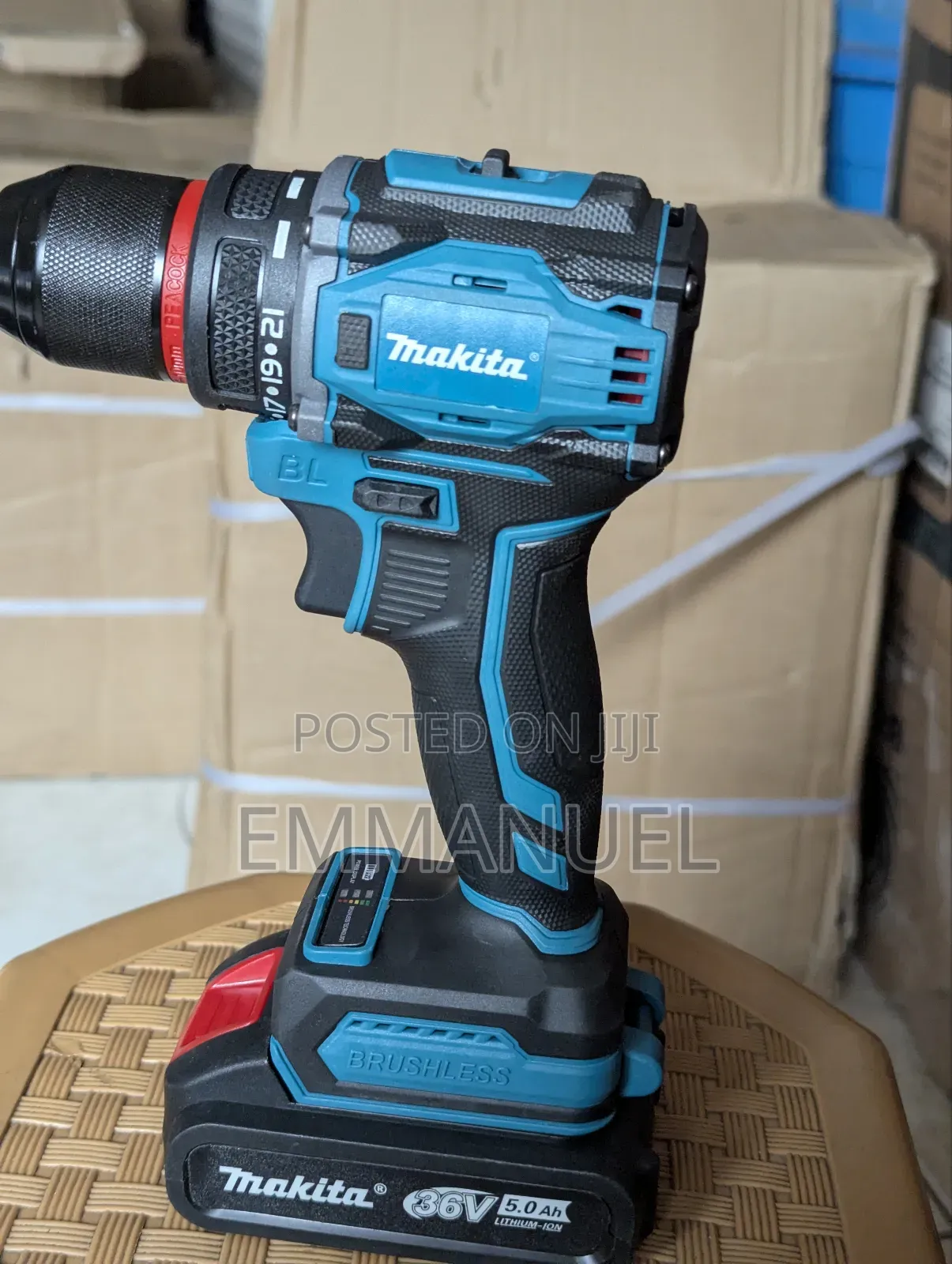 Makita 36v 5.0ah Cordless Brushless Drill