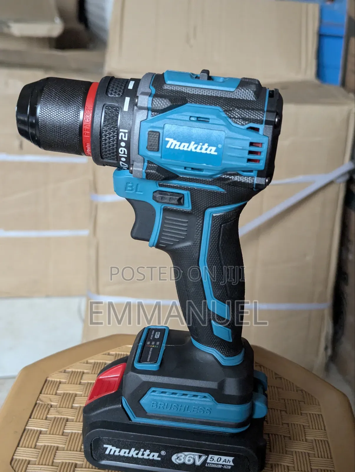Makita 36v 5.0ah Cordless Brushless Drill