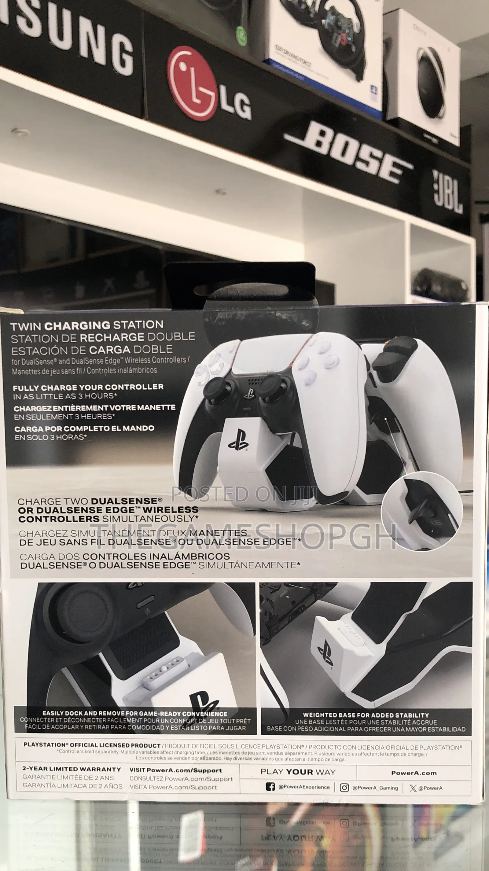 Powera Ps5 Dualsense Controller Charging Station