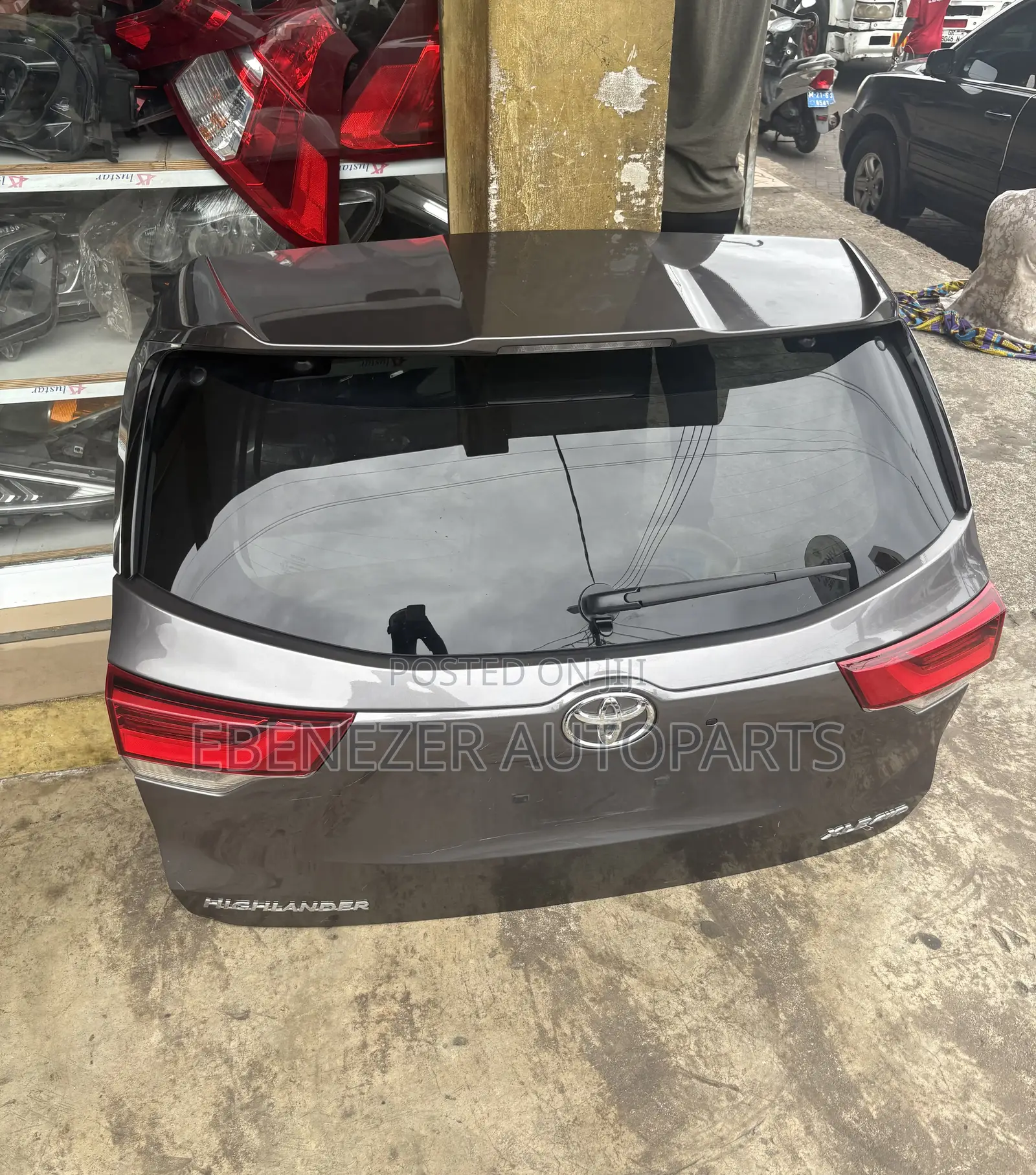 Toyota Highlander Boot 2016 2017 2018