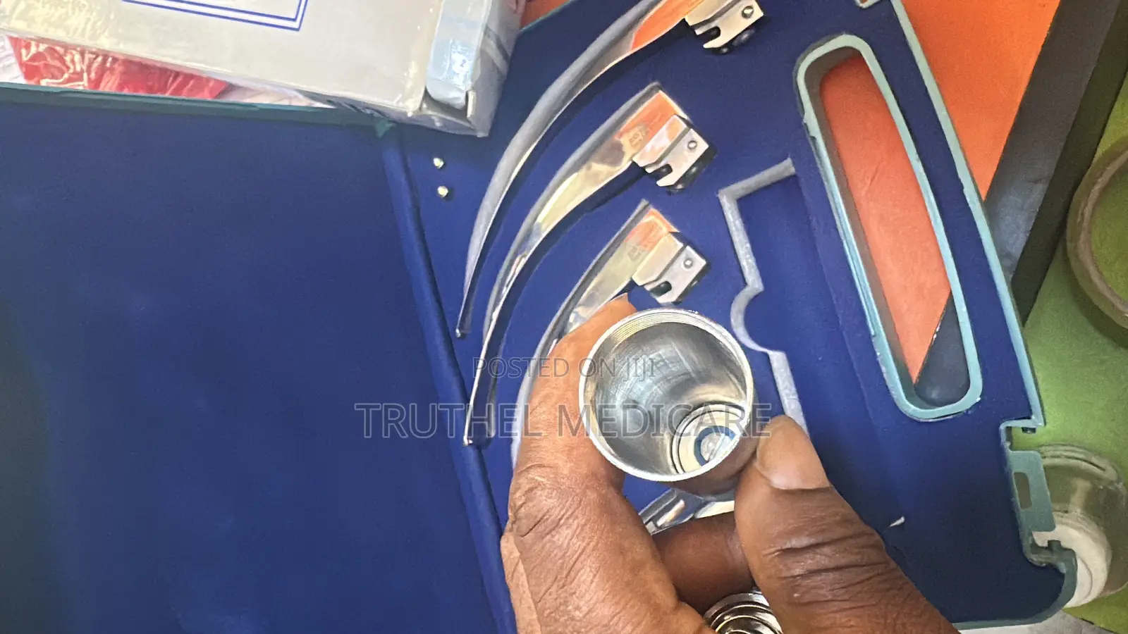 McIntosh Laryngoscopes - Fiberoptic (5blades)