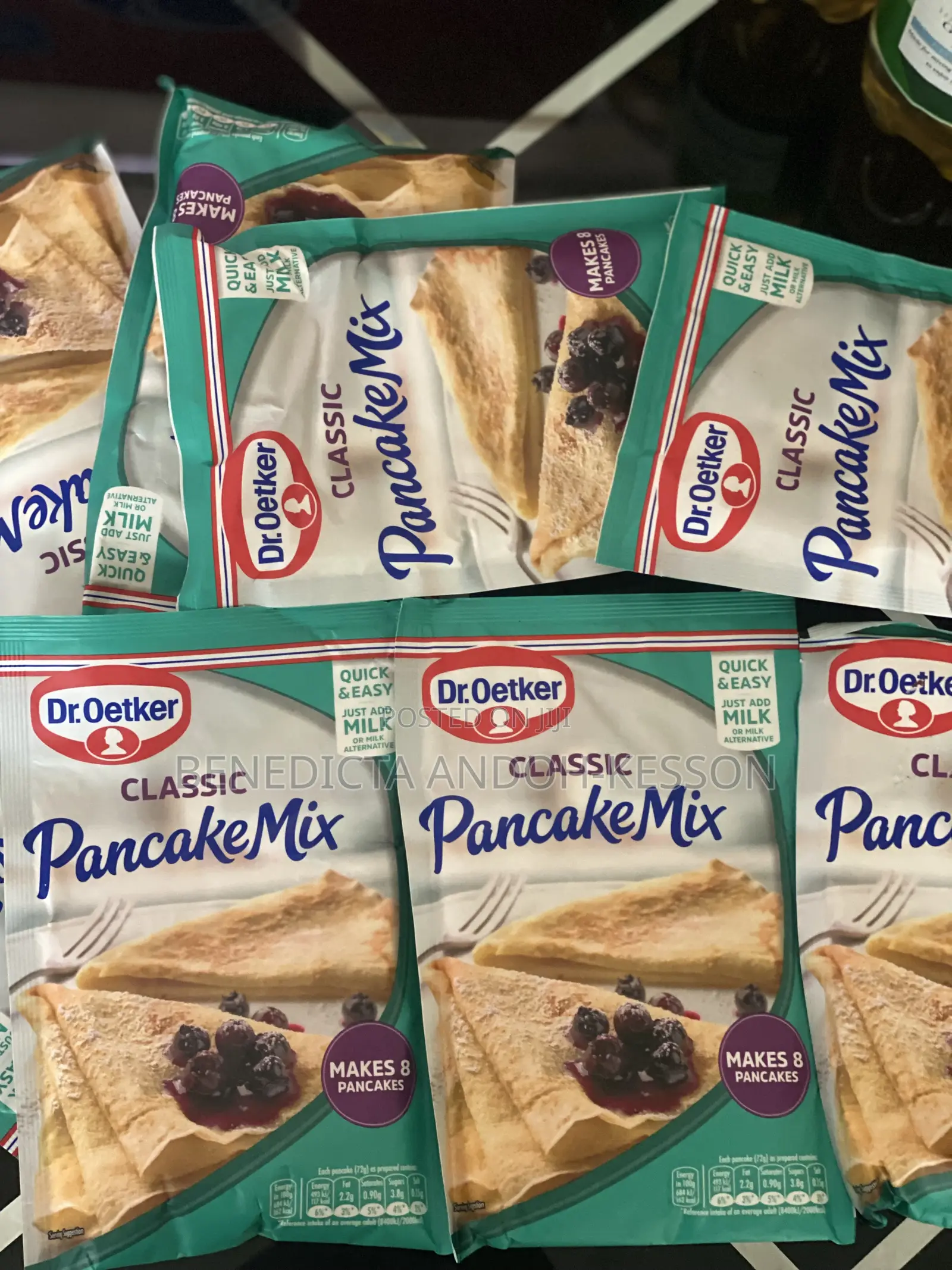 Pancakes Available for Sale
