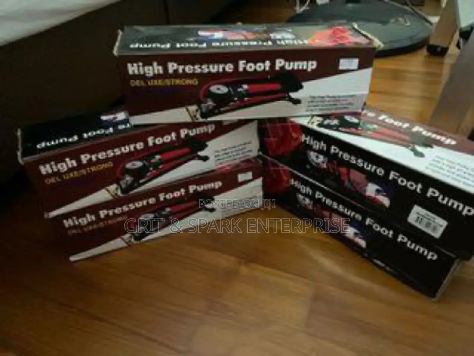 Brand New Manual Pressure Foot Tyre Pump