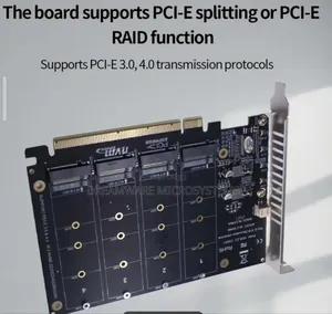 4-Bay Nvme SSD Pcie-16 Split Card