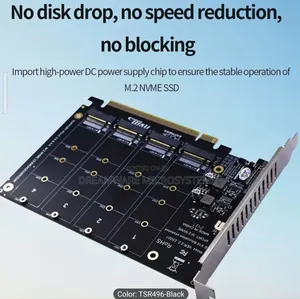 4-Bay Nvme SSD Pcie-16 Split Card