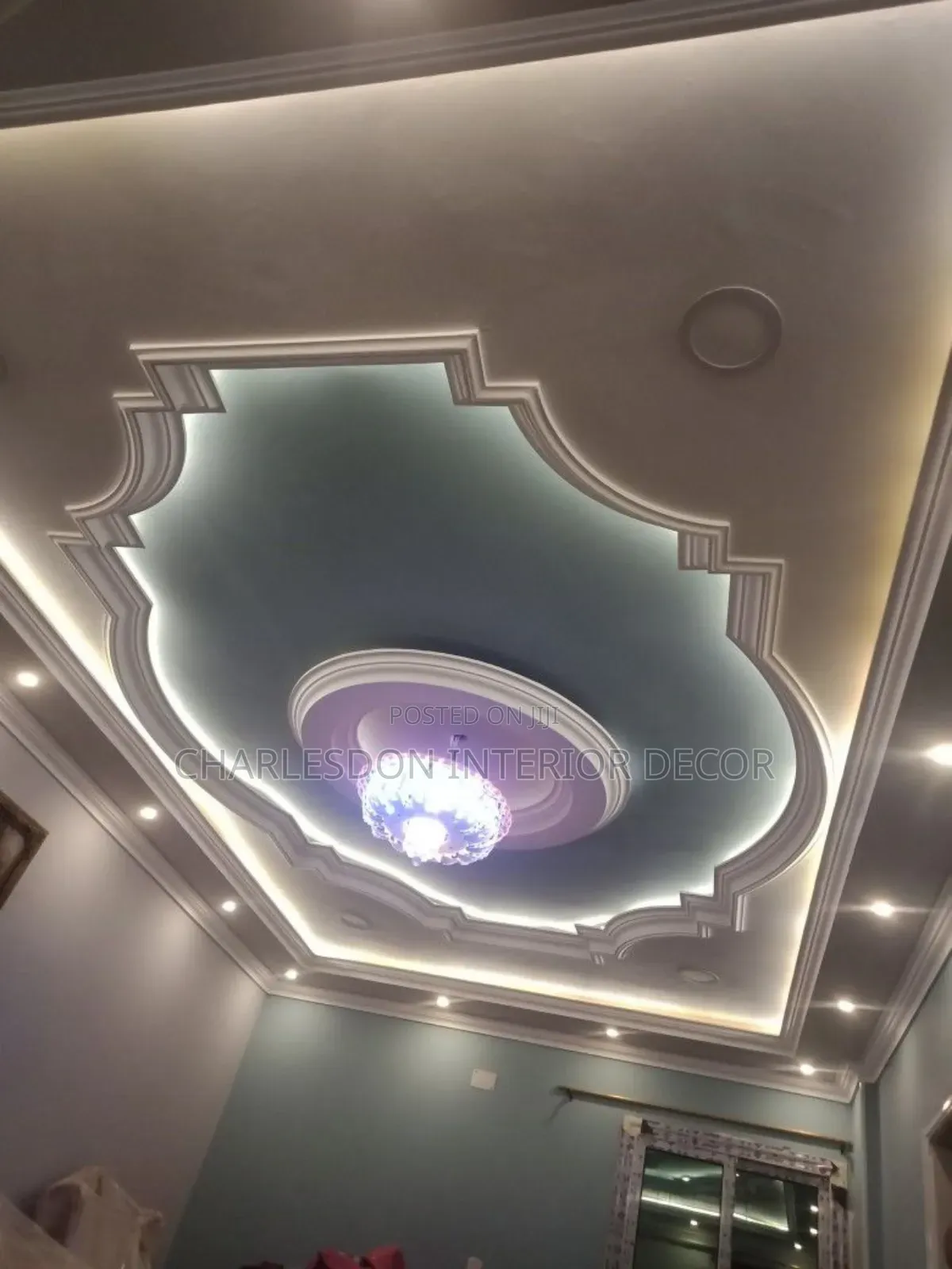 Gypsum Ceiling Design For Sitting Room