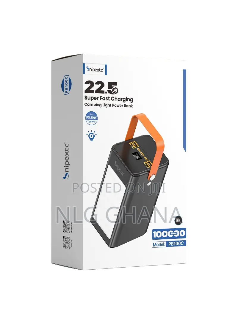 100000mah 22.5w Portable Super Fast Charging Power. Snp1046