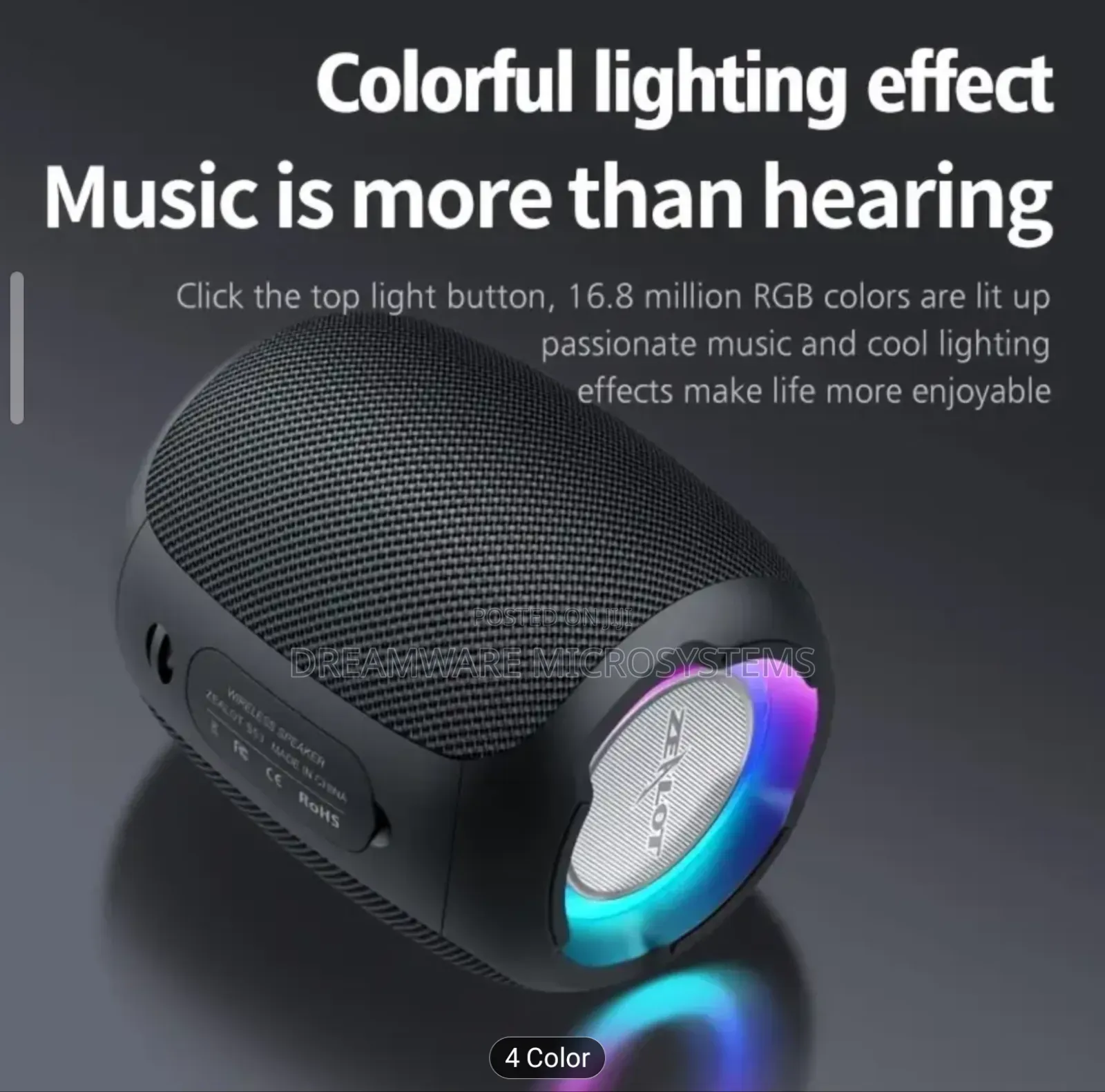 Zealot S53 High Power 10w Portable Wireless Speakers