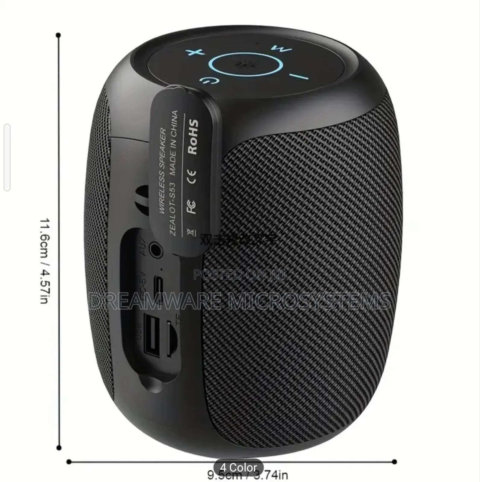 Zealot S53 High Power 10w Portable Wireless Speakers
