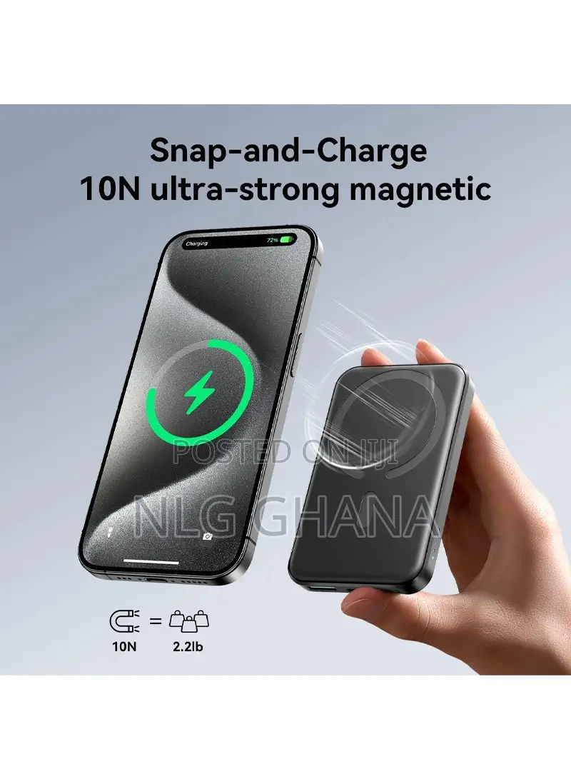 20w 6000mah Magnetic Wireless Wired Power Bank. Brx1745