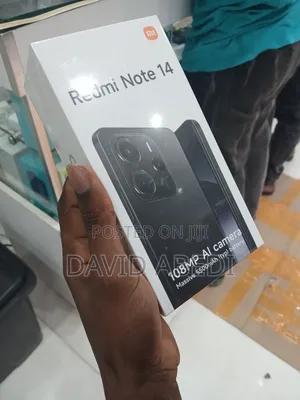 New Xiaomi Redmi Note 14 4G 128 GB Black